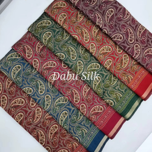 ชุดส่าหรีผ้ามัสลินเนื้อนุ่มสีดำ คอลเลคชั่นใหม่ แขนยาว เหมาะสำหรับงานแต่งงาน สำหรับผู้หญิงและเด็กผู้หญิง - Product Image 1