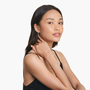 Pulsera de plata 925 de 8 pulgadas Diamante de moissanita de corte de pera Premium con estilo lindo para uso diario Fiestas Bodas Regalo para ella - Product Image 5