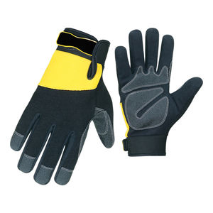 Top Quality <b>Safety</b> <b>Gloves</b> for Industrial Work Protection Leather <b>Safety</b> TPR Impact Resistant <b>Safety</b> Heavy Duty <b>Gloves</b> - Product Image 4