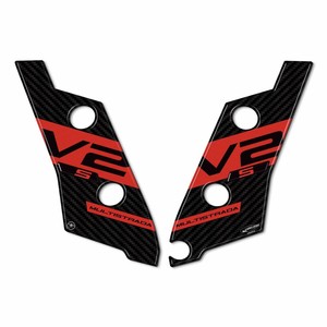 Adesivi Protettivi 3D per Forcella su Misura, Compatibili con Moto Ducati Multistrada V2s 2022 - Product Image 2