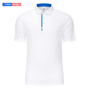 100% coton Polyester hommes Polo hommes à manches courtes nouveaux hommes tenue décontracté été Polo chemise 2025 - Product Image 2