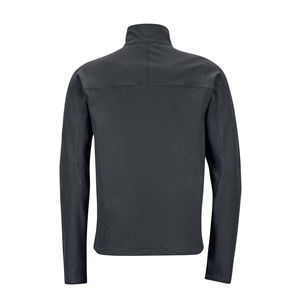 Veste softshell légère pour activités de plein air, coupe confortable, option de logo personnalisé pour homme, idéale pour les voyages, l'usage quotidien, la randonnée et les superpositions décontractées - Product Image 3