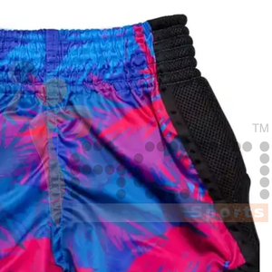 Personalice su propia sublimación Muay Thai Shorts Todos los tamaños Pantalones cortos de Muay Thai hechos a medida - Product Image 4