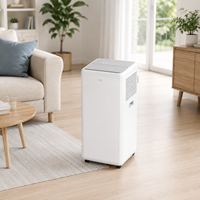Портативный комнатный кондиционер 12000 BTU с хладагентом R290, функция охлаждения и обогрева для дома