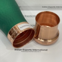 Indiase erfgoed koperen pot van Indiase exporteurs internationaal. Gecertificeerd puur koper