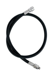 Hotdive 75 CM tüplü dalış aksesuar dişli düşük basınç çift uç döner örgülü hortumlar paslanmaz çelik sıcak dalış ekipmanları - Product Image 2