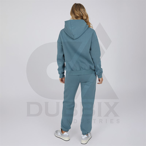 Conjunto de chándal con capucha de manga larga para mujer para correr y deportes, venta al por mayor, chándal de nuevo estilo personalizado para mujer, alta calidad - Product Image 2