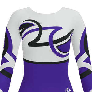 Qualité supérieure Femmes Gymnastique Costumes Manches Longues Couleur Personnalisée Logo Formation Utilisation En Gros Bas quantité minimale de commande à Vendre - Product Image 6