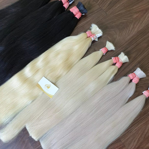 Extensiones de cabello humano natural de Vietnam al mejor precio, cabello rubio a granel de Minh Khang Hair Vendor - Product Image 1