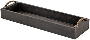 Juego de 3 bandejas cuadradas de madera natural 100% ecológicas Diseño personalizable - Product Image 3