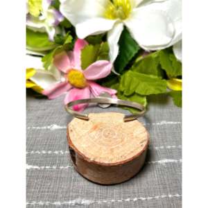 Navajo Handmade Cotton Candy Dahlia & Sterling <b>Silver</b> Fashion <b>Cuff</b> <b>Bracelet</b> - Product Image 4
