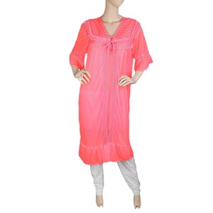 Ensemble de 2 chemises de nuit pour femmes - Rose - Rose - Product Image 3
