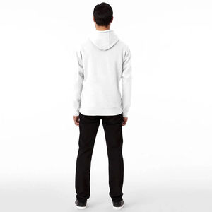 Sweats à capuche unisexes personnalisés avec logo, en polaire solide, de haute qualité, pour hommes et femmes, pour l'automne 2025 - Product Image 5