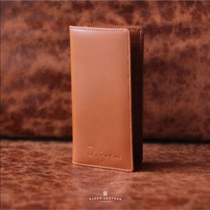 Handcrafted Genuine Cowhide Leather Long <b>Wallet</b> with Full-Length Bill Compartments Multiple Card Slots Design <b>for</b> Men and <b>Women</b> - Product Image 2