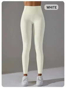 Leggings personalizados para mujer talla XL superventas tallas grandes suministro ODM pantalones para niñas cintura elástica Spandex/Material de nailon - Product Image 5