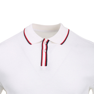 เสื้อถักแขนสั้นระบายอากาศได้ดีสำหรับผู้ชาย - Product Image 5