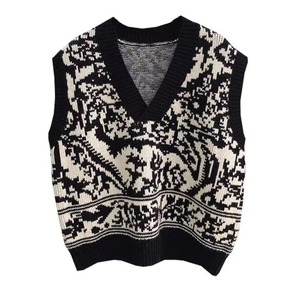Chaleco sin Mangas con Cuello en V para Hombre, Logotipo Personalizado, Prenda de Punto Informal, Suéter sin Mangas de Punto para Hombre - Product Image 1