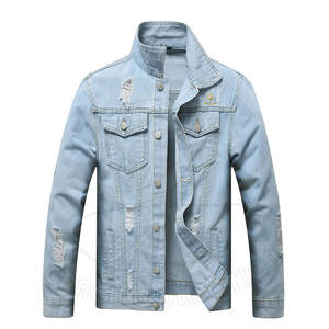 Vestes en jean pour hommes de style rugueux les plus vendues pour la veste en jean de couleur personnalisée pour les hommes fabriqués au Pakistan - Product Image 1