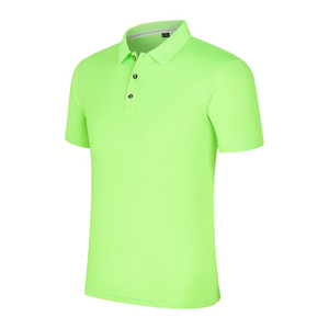Polo de talla grande para hombre, diseño de moda con mangas bordadas, tejido de punto sólido transpirable, venta al por mayor - Product Image 5