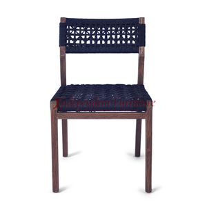 Wholesale Vintage Grey Rattan Wooden <b>Dining</b> <b>Chair</b> Minimalist Design for Home <b>Dining</b> Room Hotel & Restaurant Use for Villa - Product Image 3