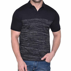 En gros Meilleure Vente 2025 Conception Personnalisée de Votre Propre Marque Solide Respirant 100% Coton Hommes pour Chemise à Manches Courtes - Product Image 4