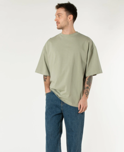 Camiseta 100% algodón Camiseta 240 GSM Camiseta de punto en blanco con patrón de letras Material de poliéster/algodón - Product Image 4