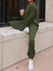 Features Heavy <b>Weight</b> Seemed New Arrival Color Custom Long Sleeves <b>Women</b> Top Quality100% Cotton Custom Trendy Clothing - Product Image 3