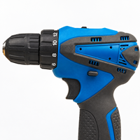 Perceuse sans fil à balais 12V T1-SDZ33 avec mandrin de 10 mm et 2 batteries de 1,5 Ah pour percer et vissage