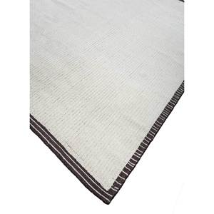 Aprezo Ivory Hand Knotted Wool <b>Rugs</b> PKWL-989 <b>Boho</b> Style Rectangular Abstract Pattern Handmade Living Room and Hallway <b>Rug</b> - Product Image 2