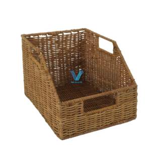 Wholesale Price <b>Toy</b> Organizer <b>Kitchen</b> Tray Bamboo Rattan Tray <b>Food</b> Fruit Storage Natural Fiber - Product Image 4