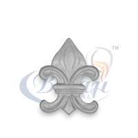 Balaji Metals BM-415 Embouts de clôture carrés en acier thermolaqué, résistants à la rouille, écologiques, résistants aux UV, pour portail ornemental