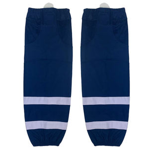 Bon marché Vêtements de sport Vêtements de hockey en polyester avec logo personnalisé Chaussettes de hockey sur glace d'équipe Taille des jeunes et des adultes - Product Image 1