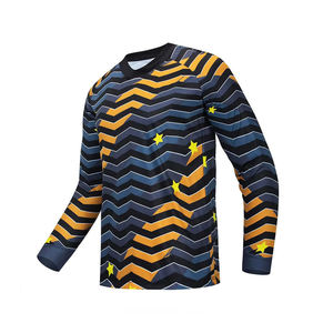 Nueva Llegada, Jersey de Motocross Deportivo Transpirable, Liso, sin Estampado, para Carreras de Motos, 2025, con tu Logotipo, la Mejor Calidad, Hecho a Medida - Product Image 1