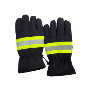 OEM Service Trending Safety Gloves New Arrival Leather <b>Fire</b> Fighter Gloves Best Manufacturing for Hand Protection Work Gloves - Product Image 4