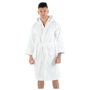 Chất Lượng Cao 100% Cotton Unisex Vài Sexy Mùa Đông Dài Tùy Chỉnh Áo Choàng Tắm Cho Phụ Nữ Và Nam Giới Sang Trọng Mềm Fluffy Áo - Product Image 3