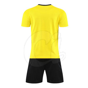 Meilleure vente à bas prix, uniforme de football en tissu souple, uniforme de football à manches courtes - Product Image 2