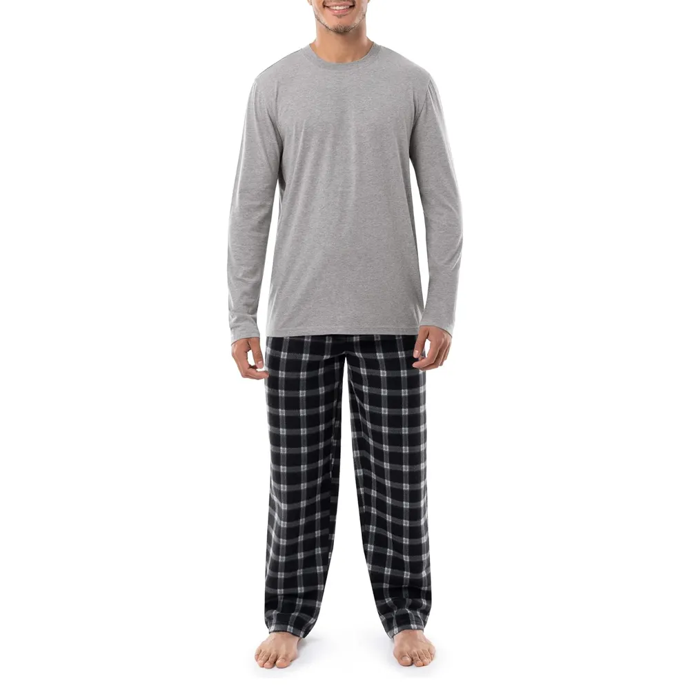 Nieuw Ontwerp Volwassen Onesie Eendelige Pyjama, Custom Plaids Jumpsuits Mannen Lekkere Pyjama Nachtkleding Set Voor Heren