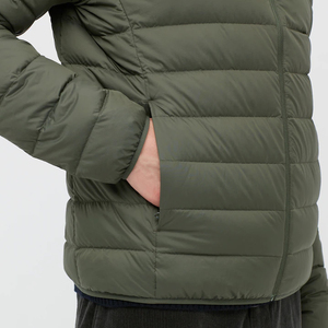 เสื้อแจ็กเก็ตขนเป็ดใส่กลางแจ้งมีฮู้ดแฟชั่นใหม่ผ้าแคนวาสแบบไม่ทอสำหรับฤดูหนาวออกแบบได้ตามต้องการ - Product Image 2