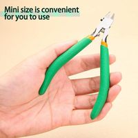 Pince coupante professionnelle ultra-mince de 5 pouces à lame unique, avec étui en cuir et clé hexagonale en acier au carbone – Vente en gros
