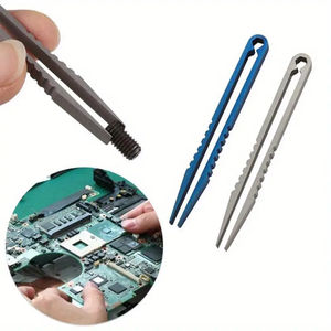 Pinzas para Cejas con Punta Inclinada de Diseño Personalizado, Pinzas de Acero Inoxidable para Eliminar el Vello Facial, Pinzas para Cejas para Belleza - Product Image 5