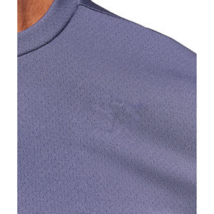 Custom Men's Fitness Crew Neck T-Shirt 100% Cotton Plus Size Breathable and Sweat-<b>Wicking</b> for Gym Running & Training - Product Image 2