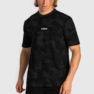 เสื้อยืดคอกลมแขนสั้นระบายอากาศเร็วสำหรับผู้ชายผ้าคอตตอนขนาดพลัสไซส์ผ้าคอตตอนสำหรับใส่เล่นกีฬายิมและชุดลำลอง - Product Image 1