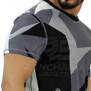 T-shirt respirant pour homme avec logo personnalisé, fabrication OEM ODM, vente en gros de t-shirts en coton pour homme, commande en gros - Product Image 6