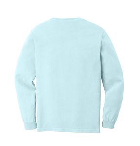 เสื้อยืดแขนยาวมีกระเป๋าสำหรับผู้ชาย, เสื้อยืดทรงหลวมมีกระเป๋าแขนยาวทำจากผ้าฝ้ายระบายอากาศได้ดีมี100% - Product Image 4