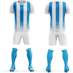 Conjunto de camisetas de fútbol personalizadas para hombre, modelo OEM, ropa de fútbol, camiseta de fútbol, ropa de equipo de fútbol, diseño de logotipo personalizado, camiseta de fútbol - Product Image 2