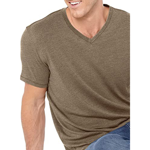 Camiseta Básica Clásica para Hombre, Cuello Redondo, Algodón Suave al Tacto, Suministro de Ropa al por Mayor - Product Image 3