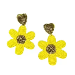 Embroidery <b>Earring</b> for Women and <b>Girls</b> Use Handmade High Quality Party Wear Embroidery <b>Earrings</b> Best Manufacturer - Product Image 1