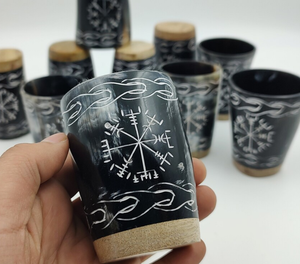 Viking Drinking Mugs, Anniversary Gift, Husband Gifts, Couples Gift, Christmas Gifts - Product Image 2