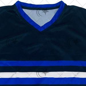 Ropa de hombre personalizada, logotipo bordado de alta calidad, ropa de moda, camisetas ligeras de 2 tonos - Product Image 2