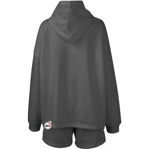 Customized Oversized <b>Hoodie</b> Solid Color's Breathable and Sustainable Regular <b>Sleeves</b> Hooded Streetwear 100% Cotton - Product Image 5